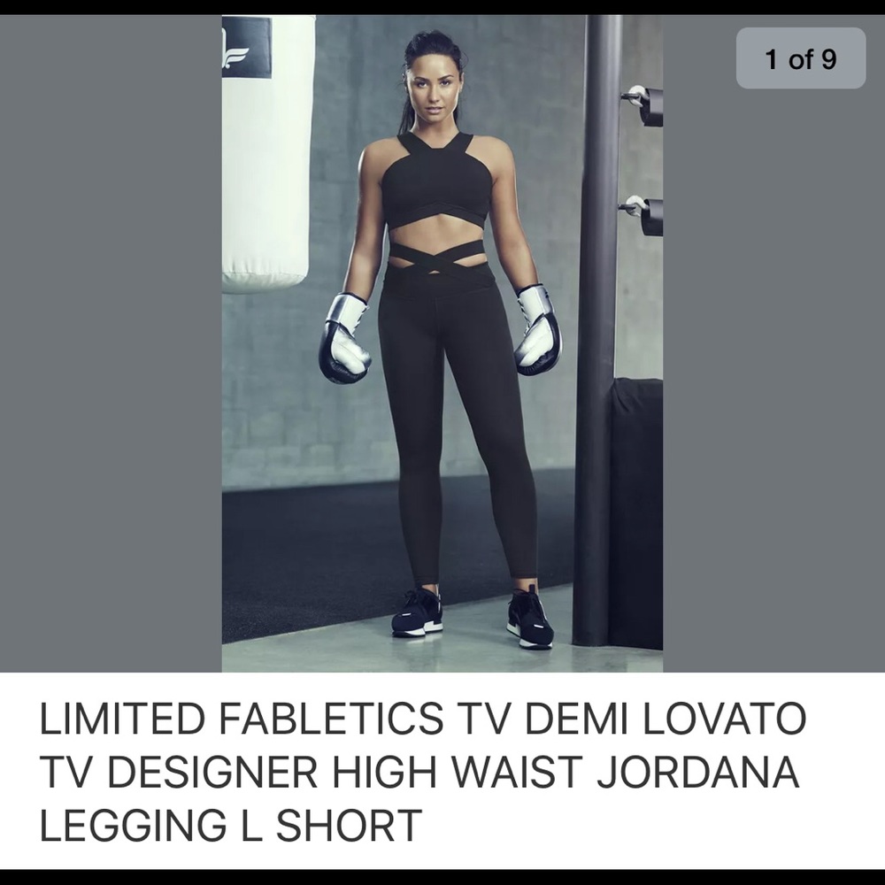 Fabletics Demi Lovato leggings. Jordana.